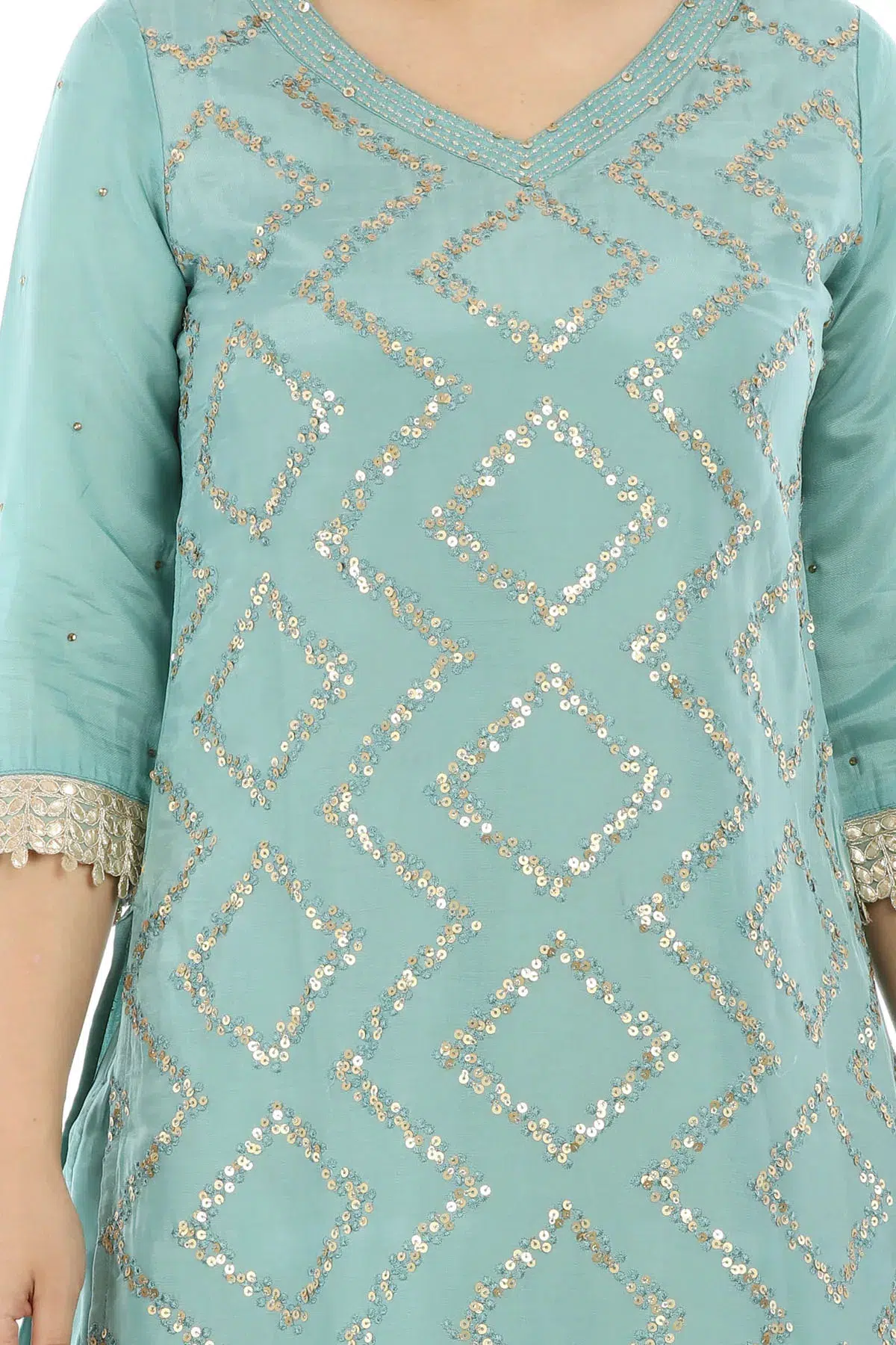 Light Blue Kurta For Women