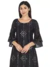 Charcoal Purple Kurtis For Women