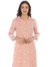Pink Printed Kurta Women