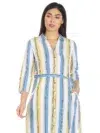 Blue Striped Kurta Online For Women