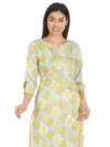 Grey Printed Ladies Kurti Latest