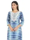 Blue Printed Women Kurti Online