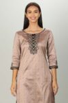 Dusty Brown Kurti For Women