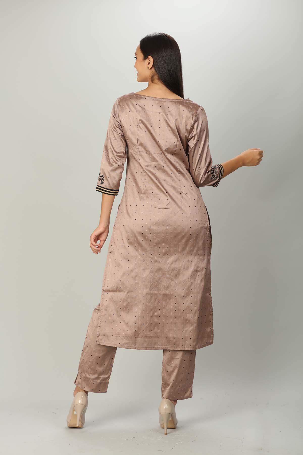 Dusty Brown Kurti For Women