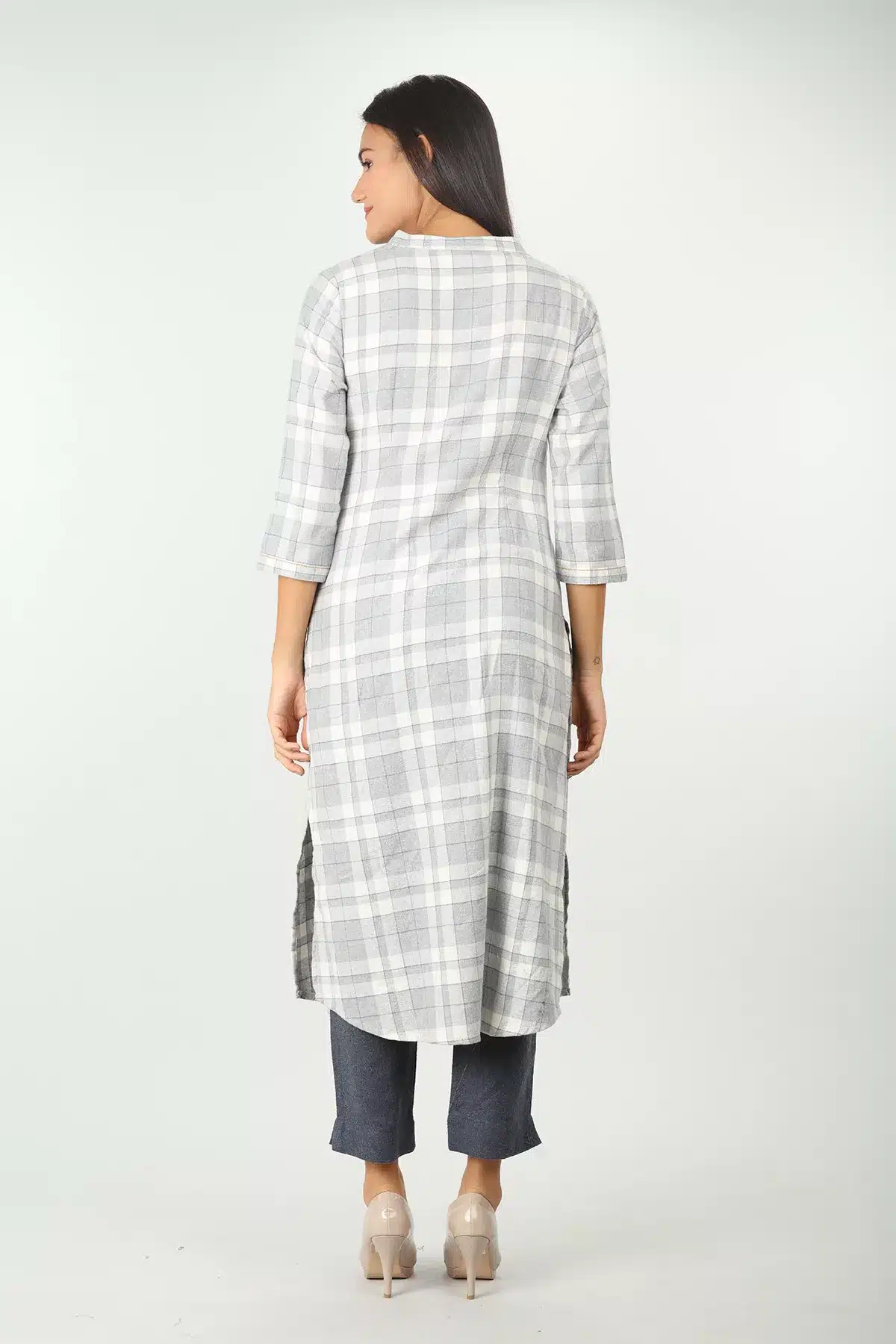 Grey Kurta For Women