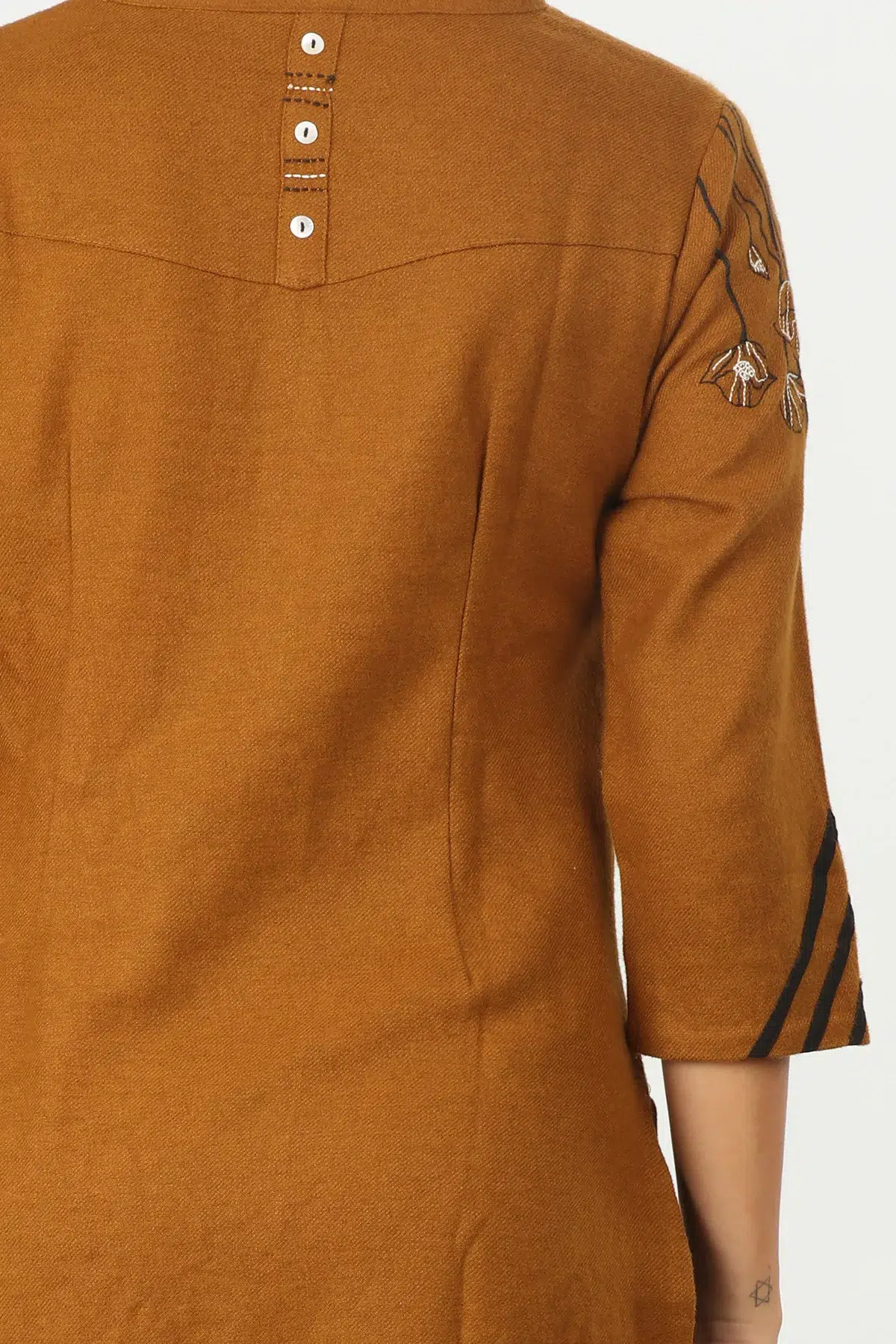 Solid Brown Kurtis For Women