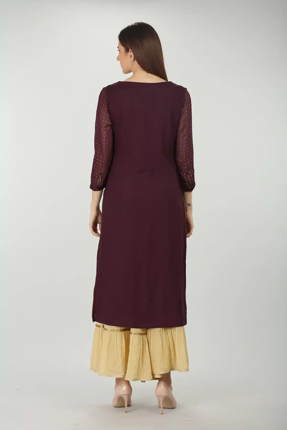 Purple Kurti For Women