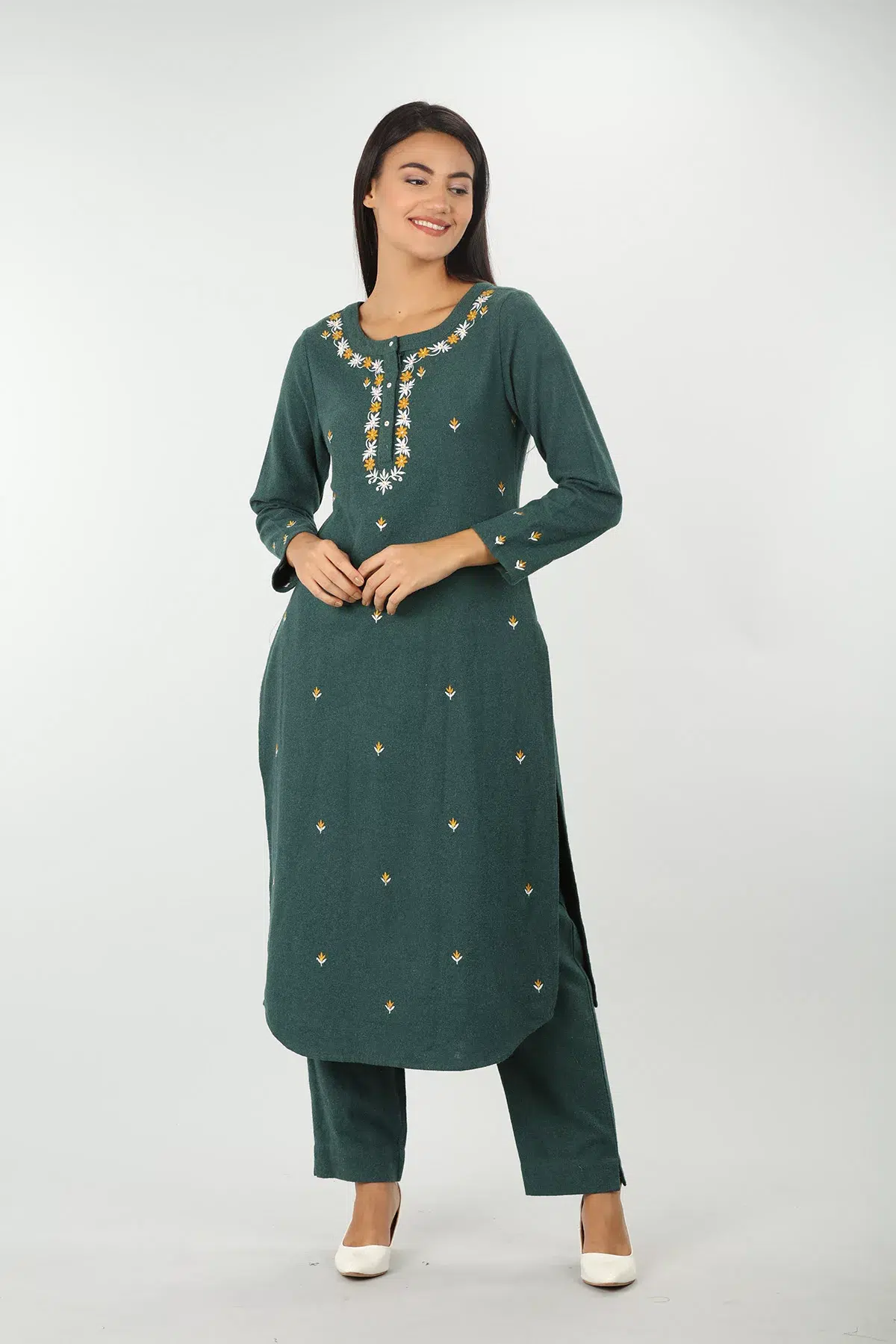 Green Kurti For Women