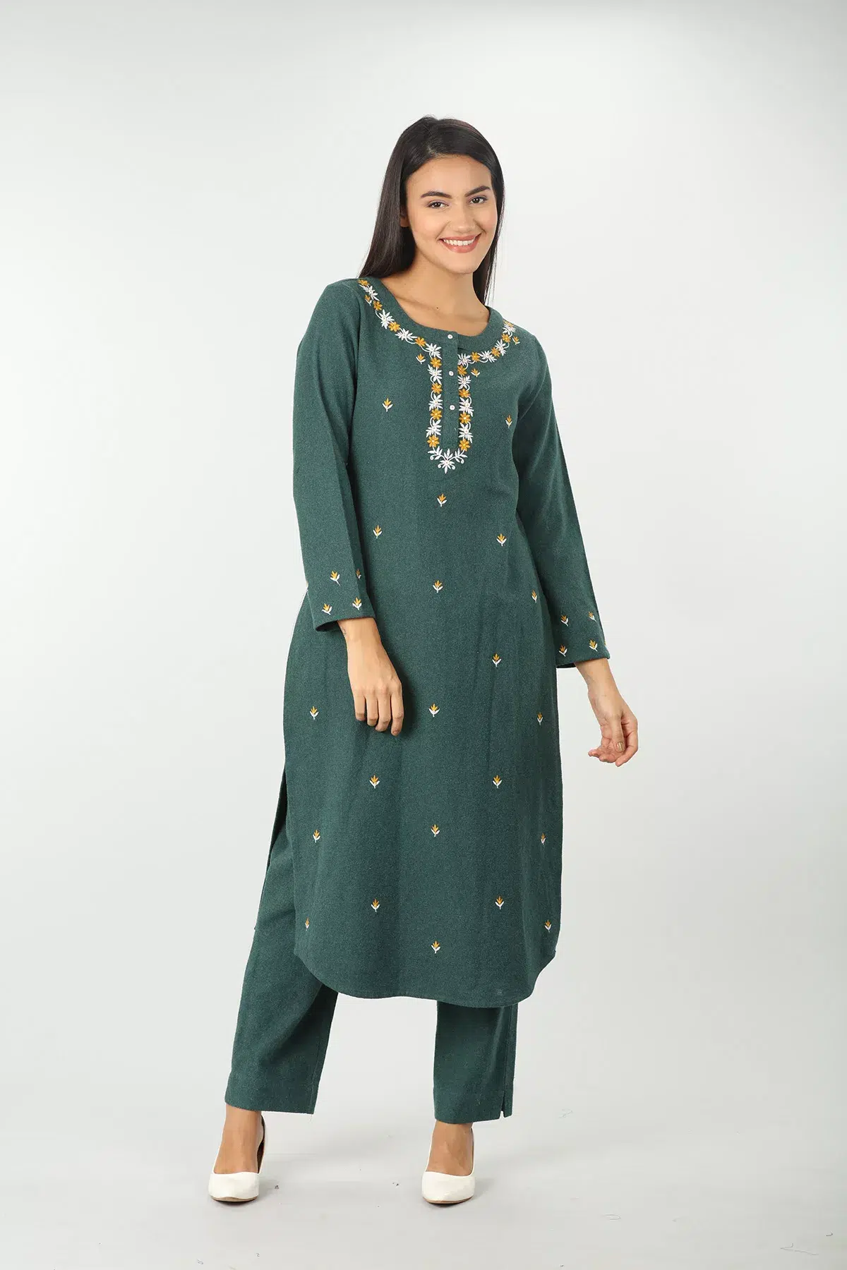 Green Kurti For Women