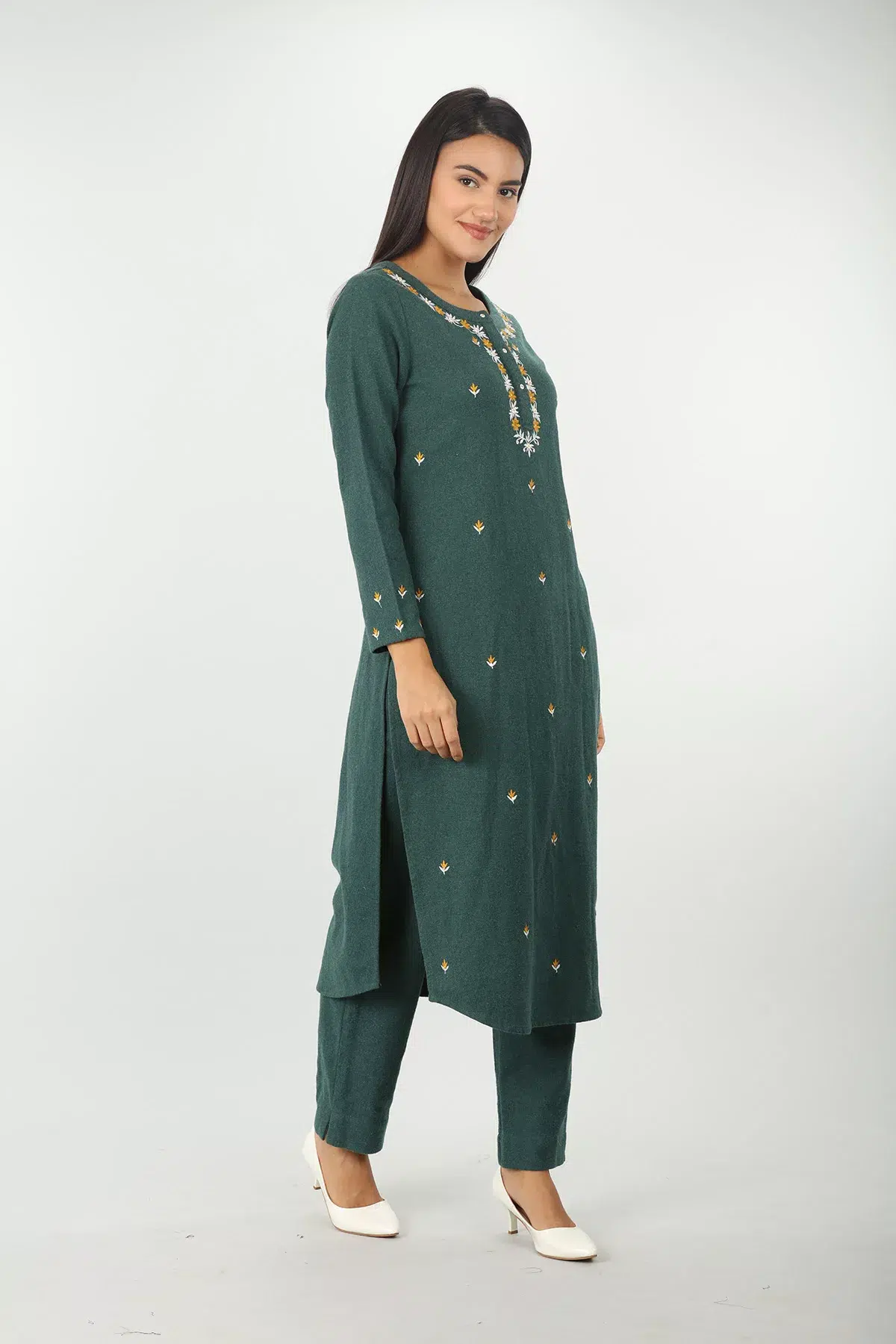 Green Kurti For Women