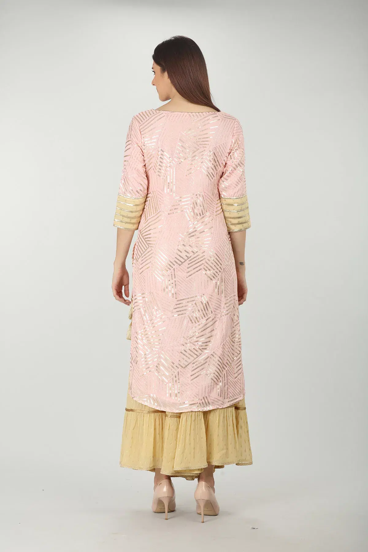 Kurti In Pink Colour For Women