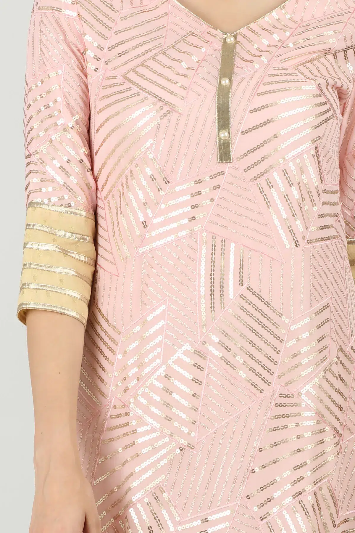 Kurti In Pink Colour For Women