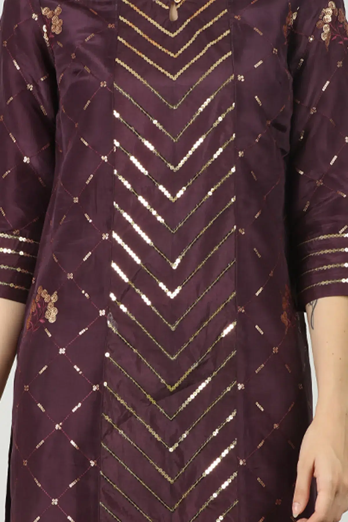 Purple Kurtis For Women