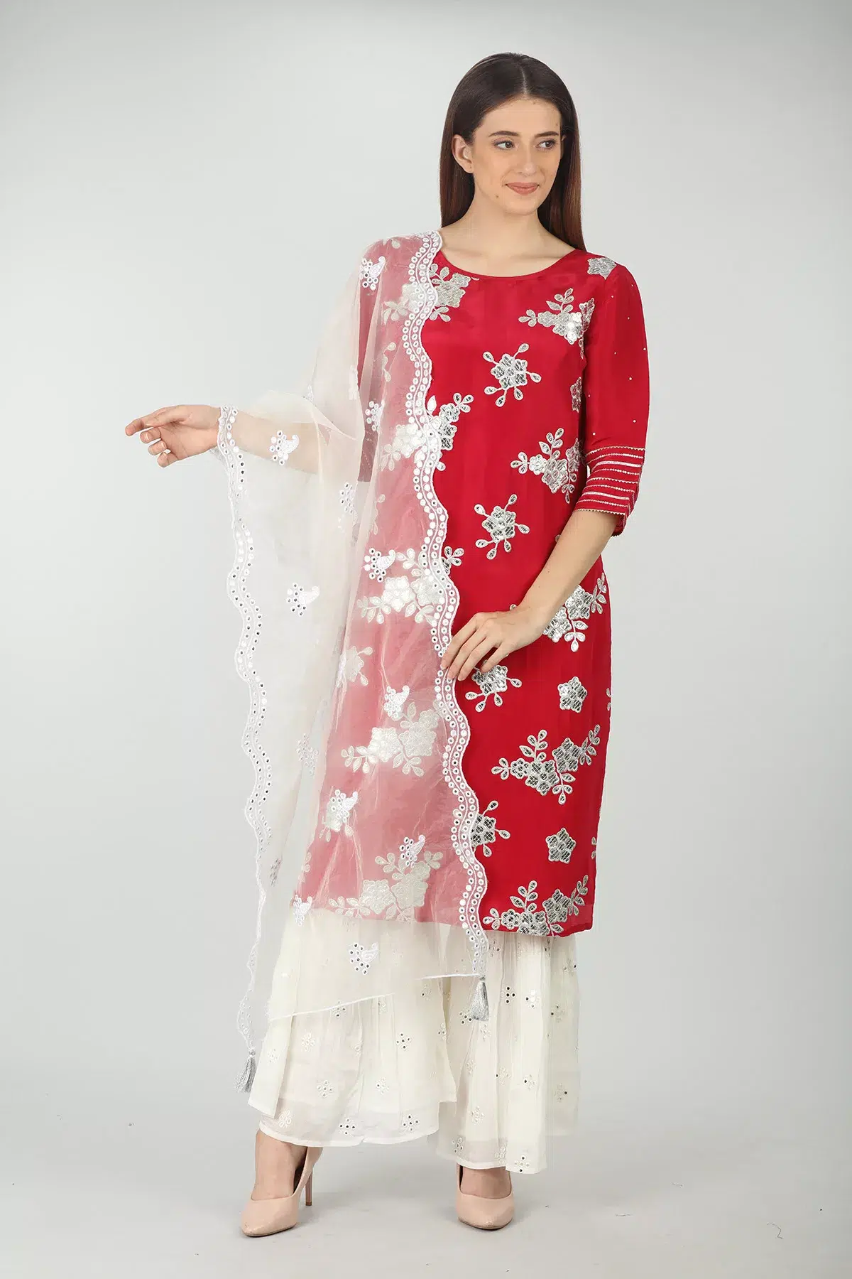 Red Kurti For Women