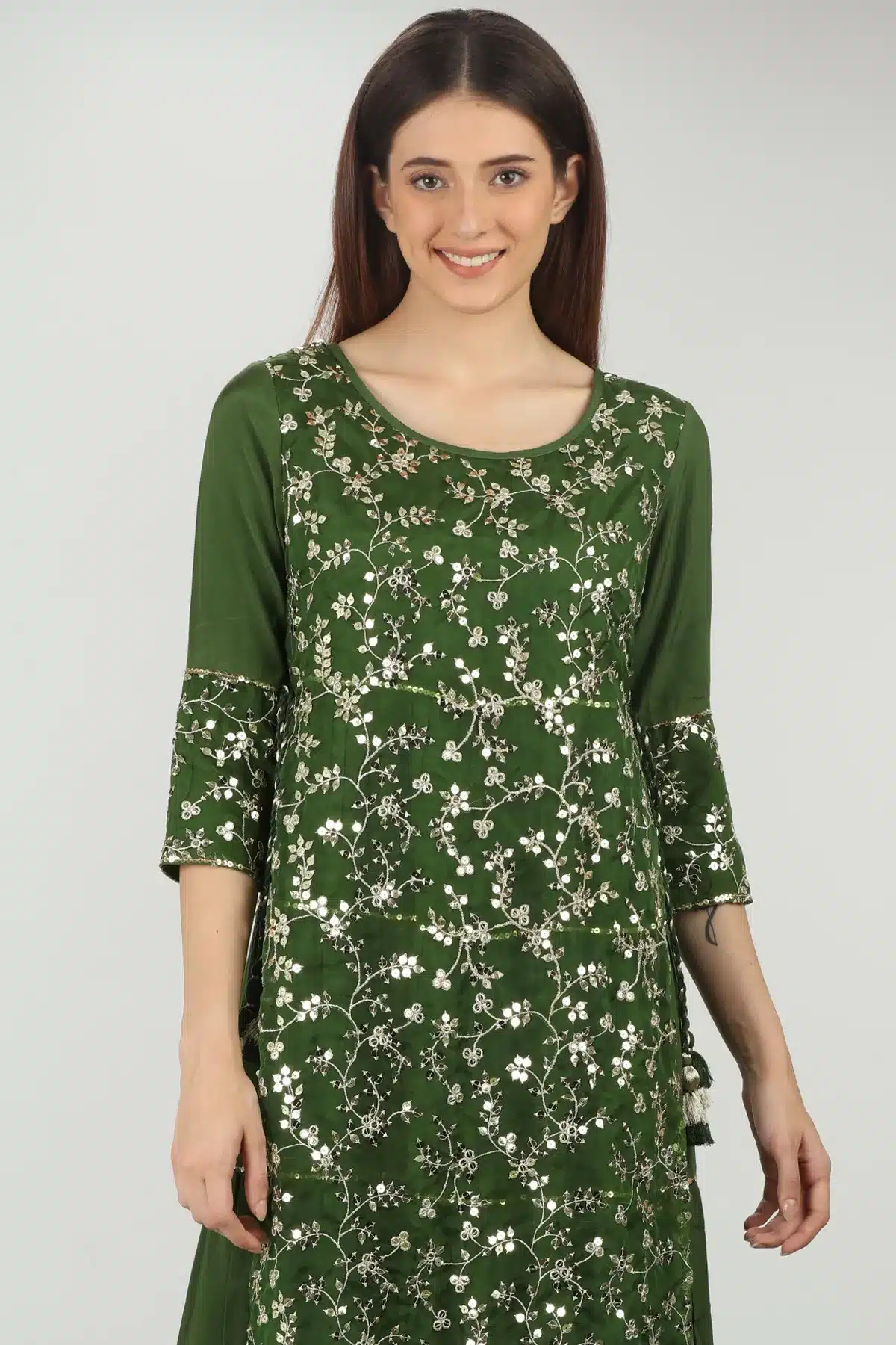 Green Kurti For Women