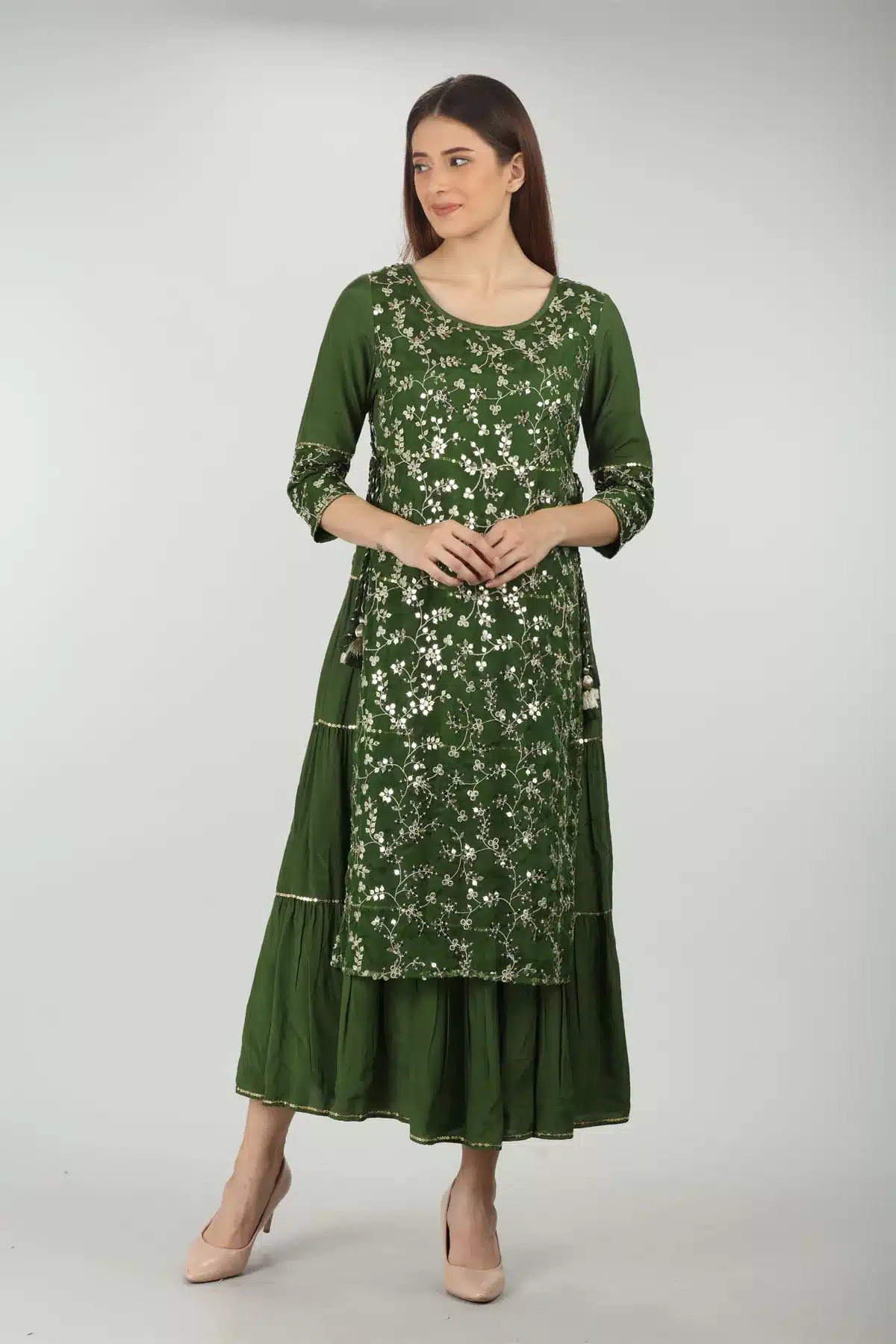 Green Kurti For Women