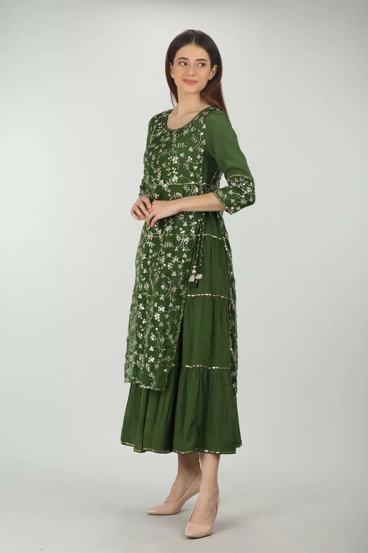 Green Kurti For Women