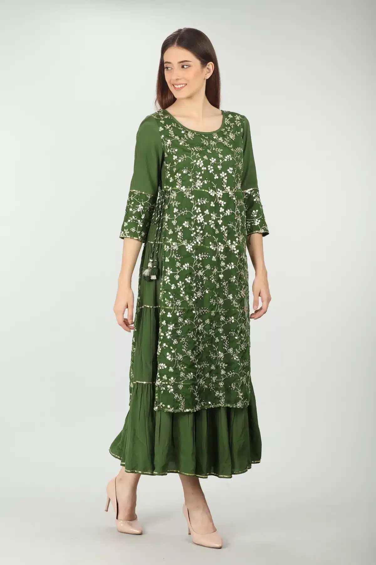 Green Kurti For Women