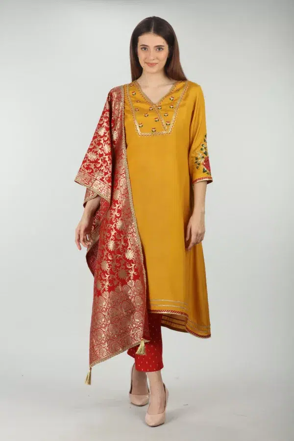 Yellow Kurti For Women