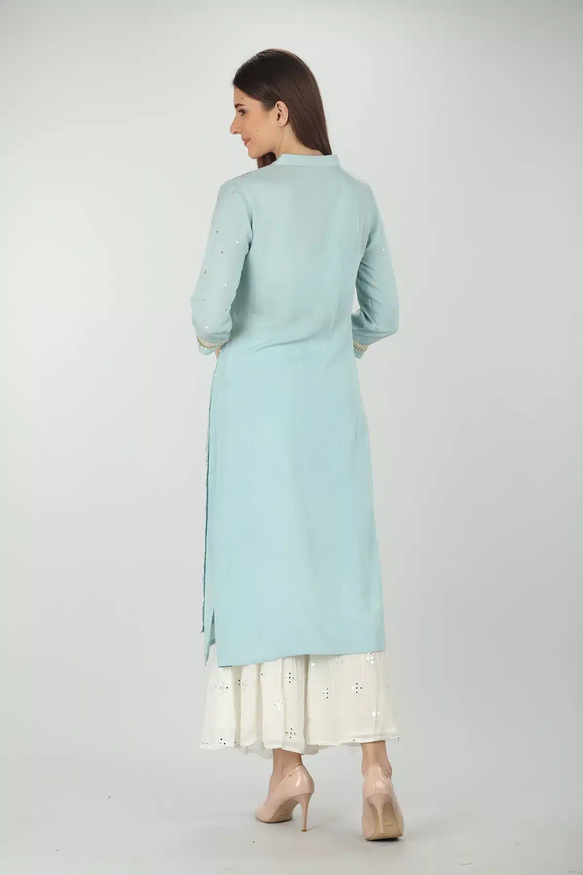 Light Blue Kurta For Women