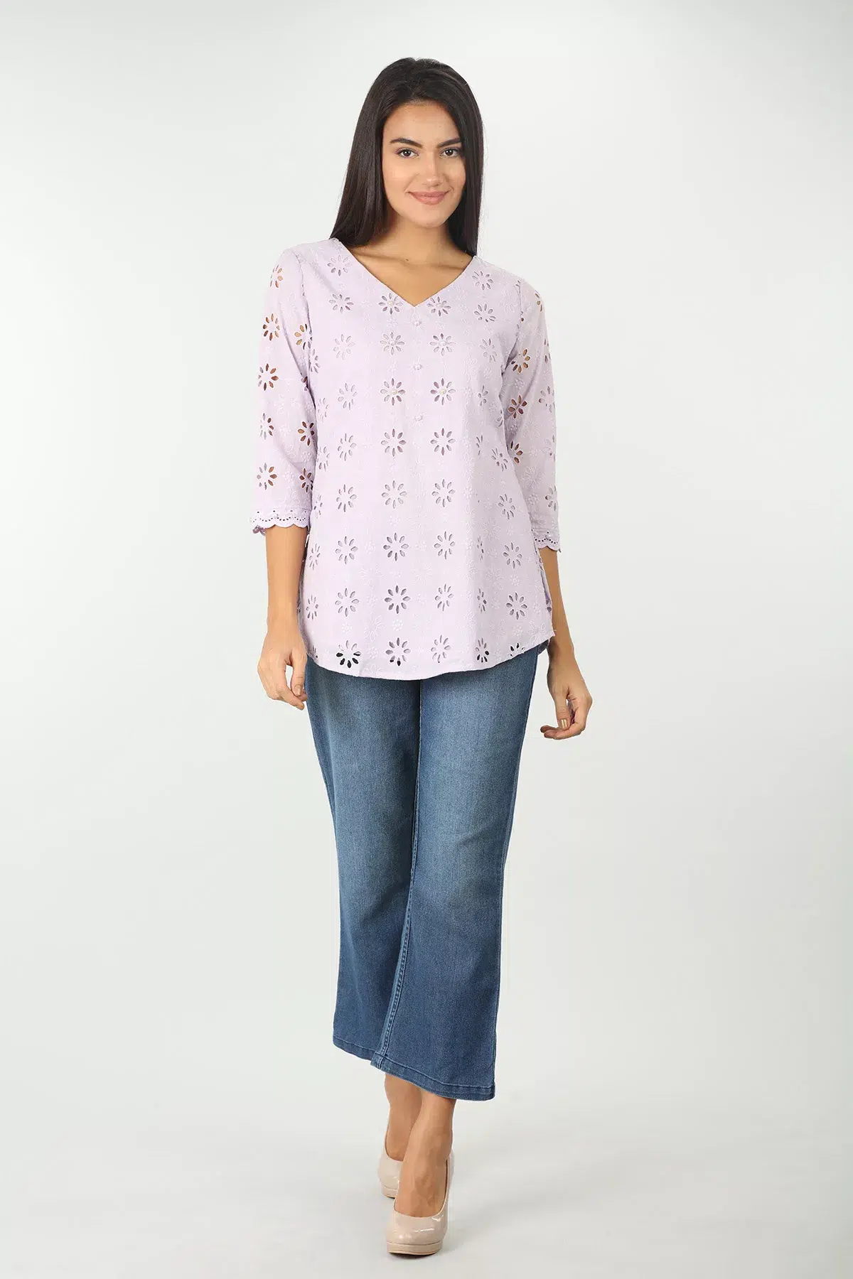 Purple Top For Ladies
