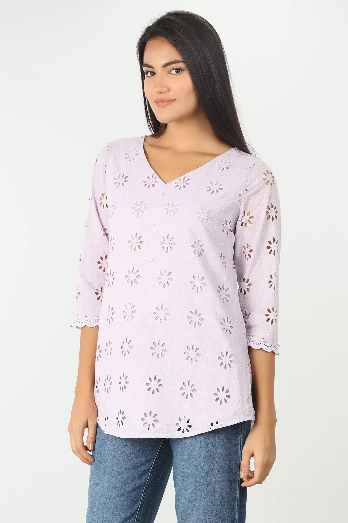 Purple Top For Ladies