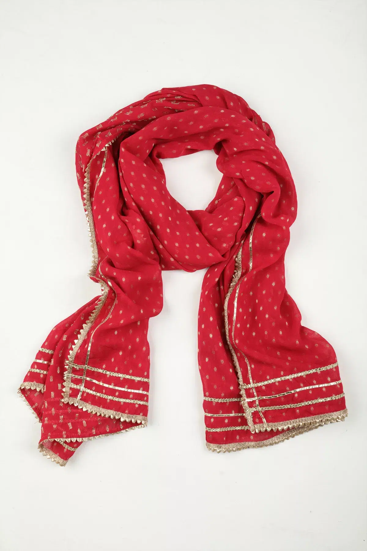 Red Dupatta For Women