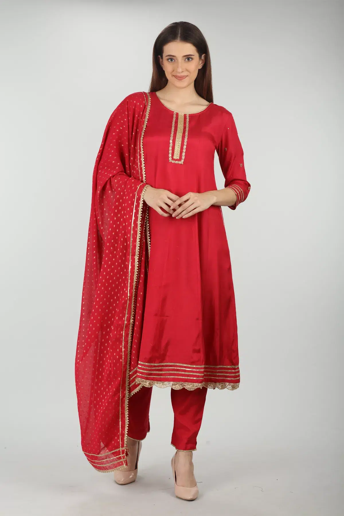 Red Dupatta For Women