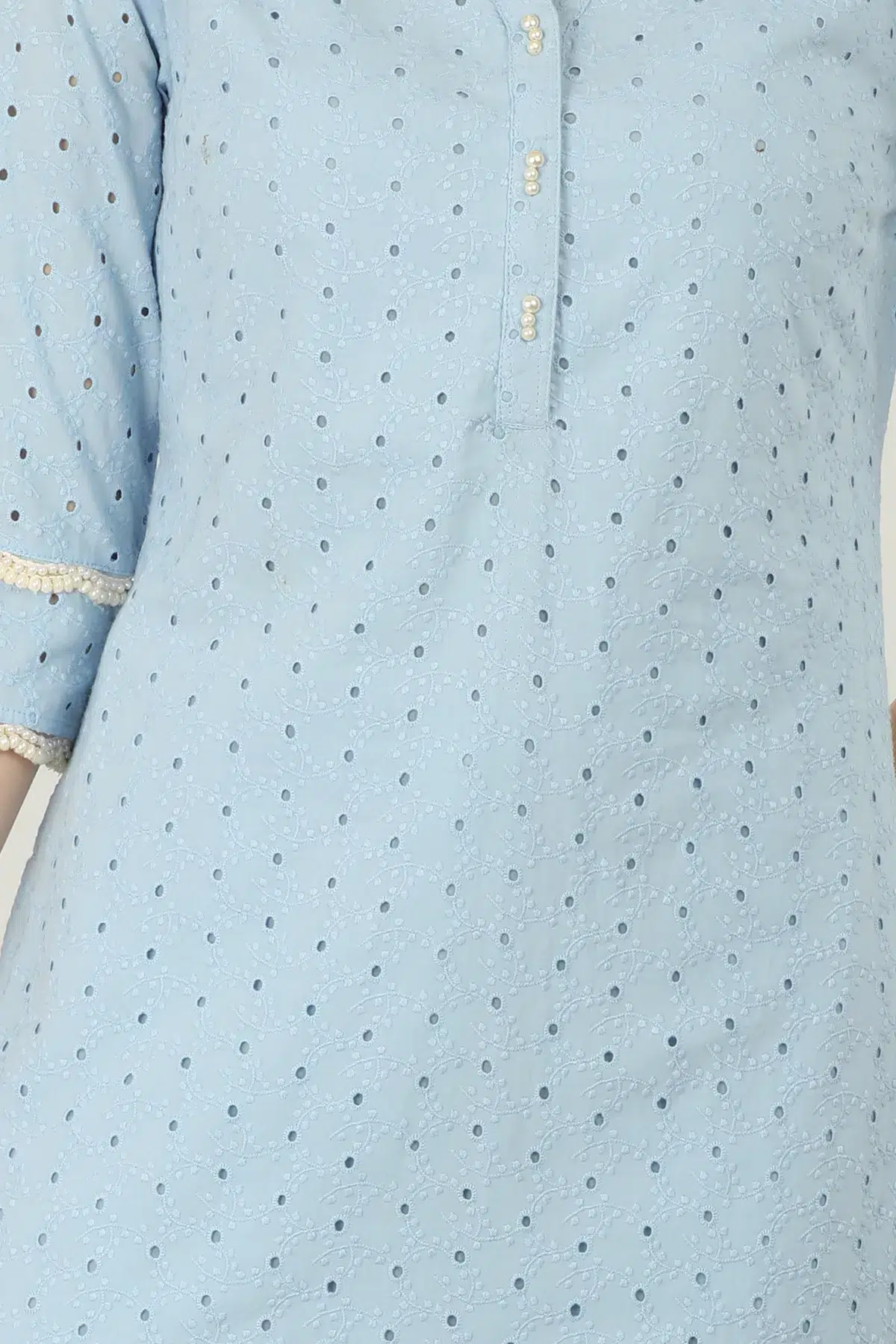 Light Blue Kurta For Women