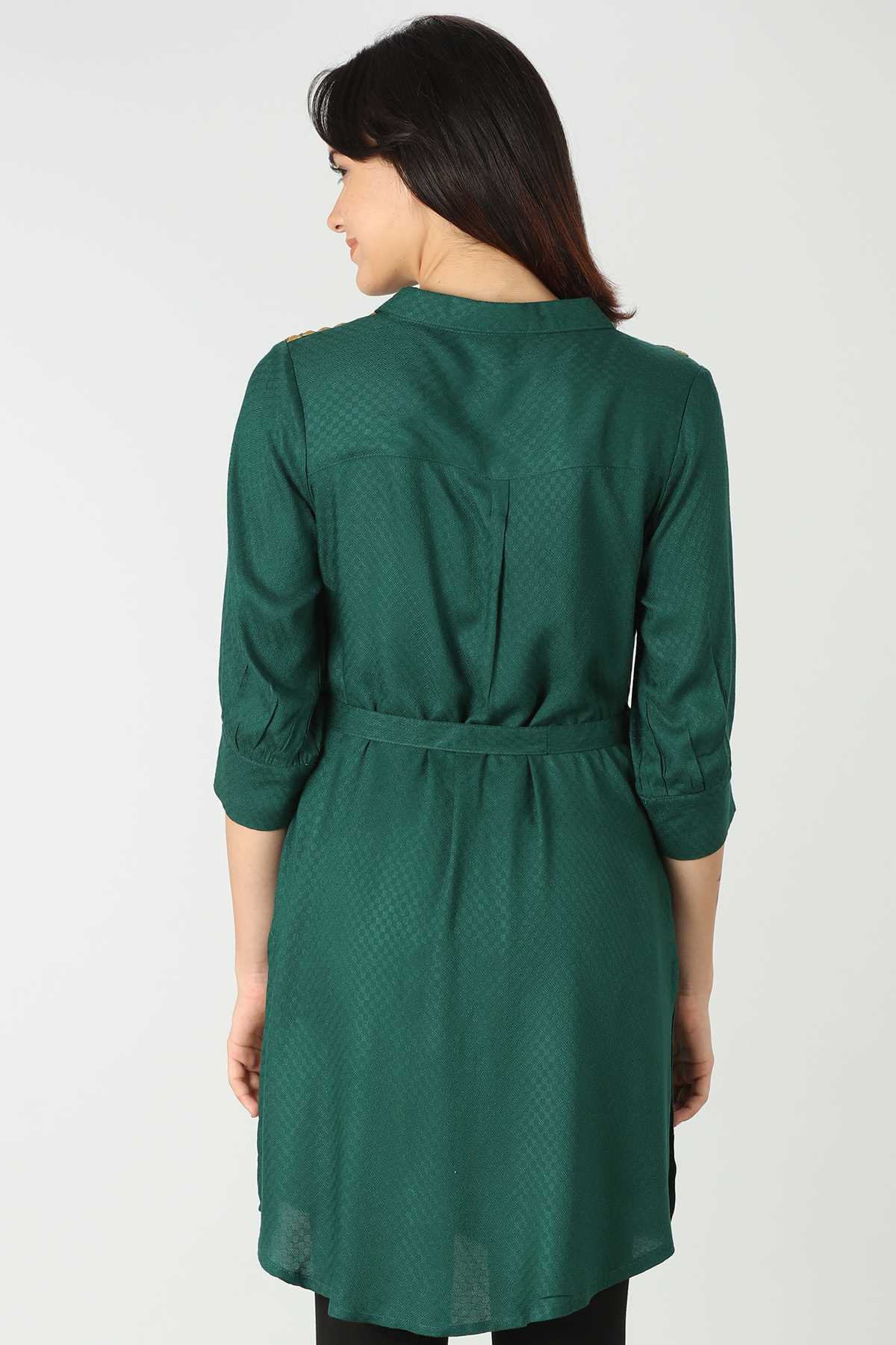 Green Shirt For Ladies