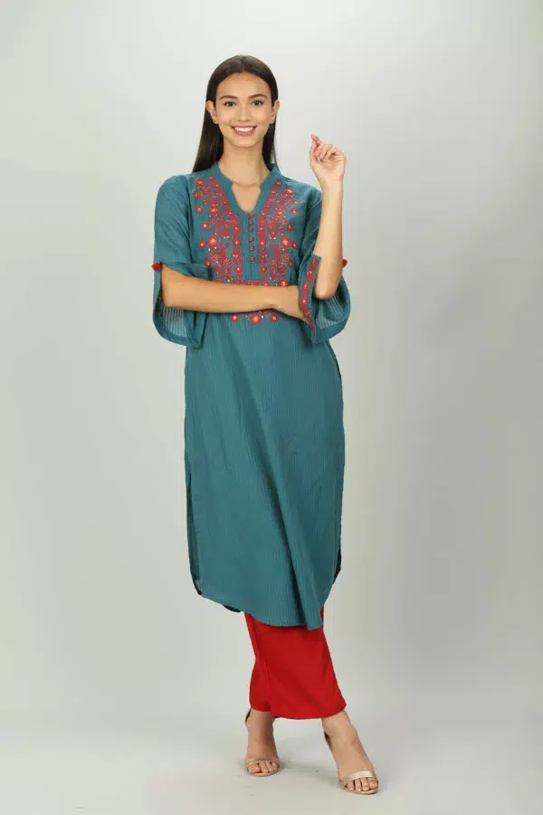 Red Palazzo Pants For Women