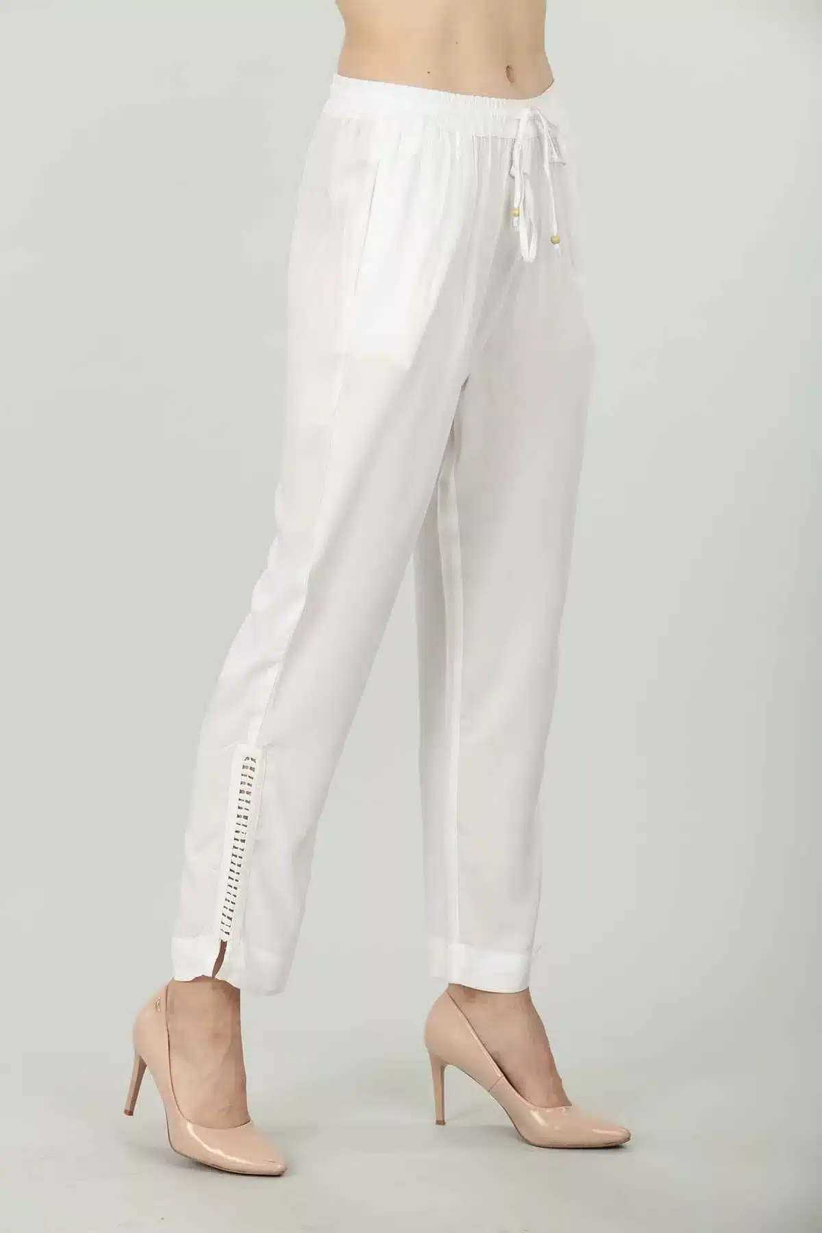 White Palazzo Pants For Women