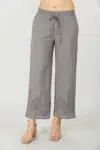 Grey Palazzo Pants For Women
