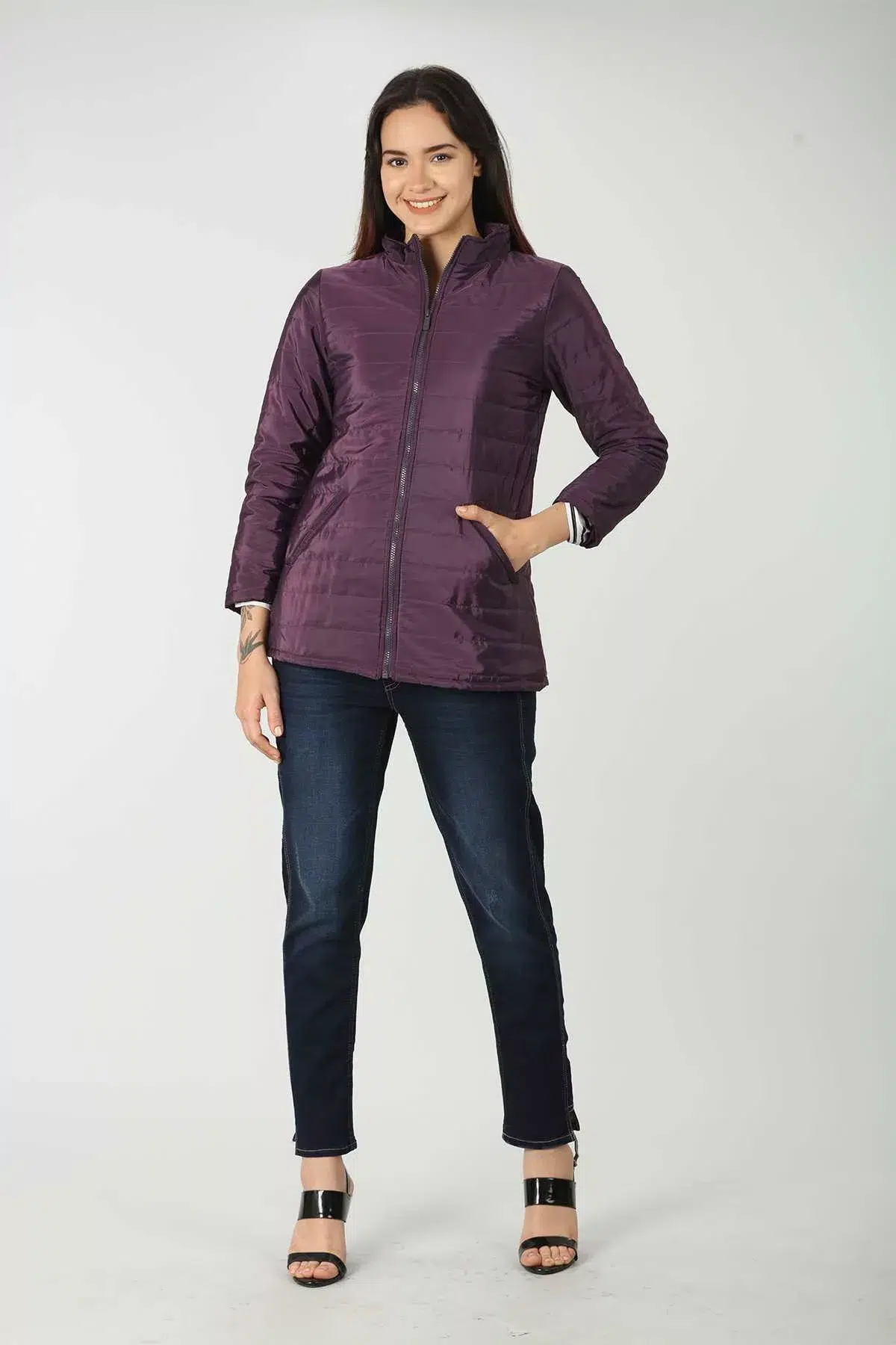 Purple Jackets For Ladies
