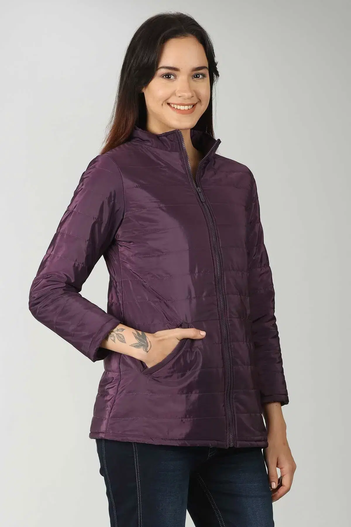 Purple Jackets For Ladies
