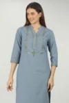 Blue Kurta For Women