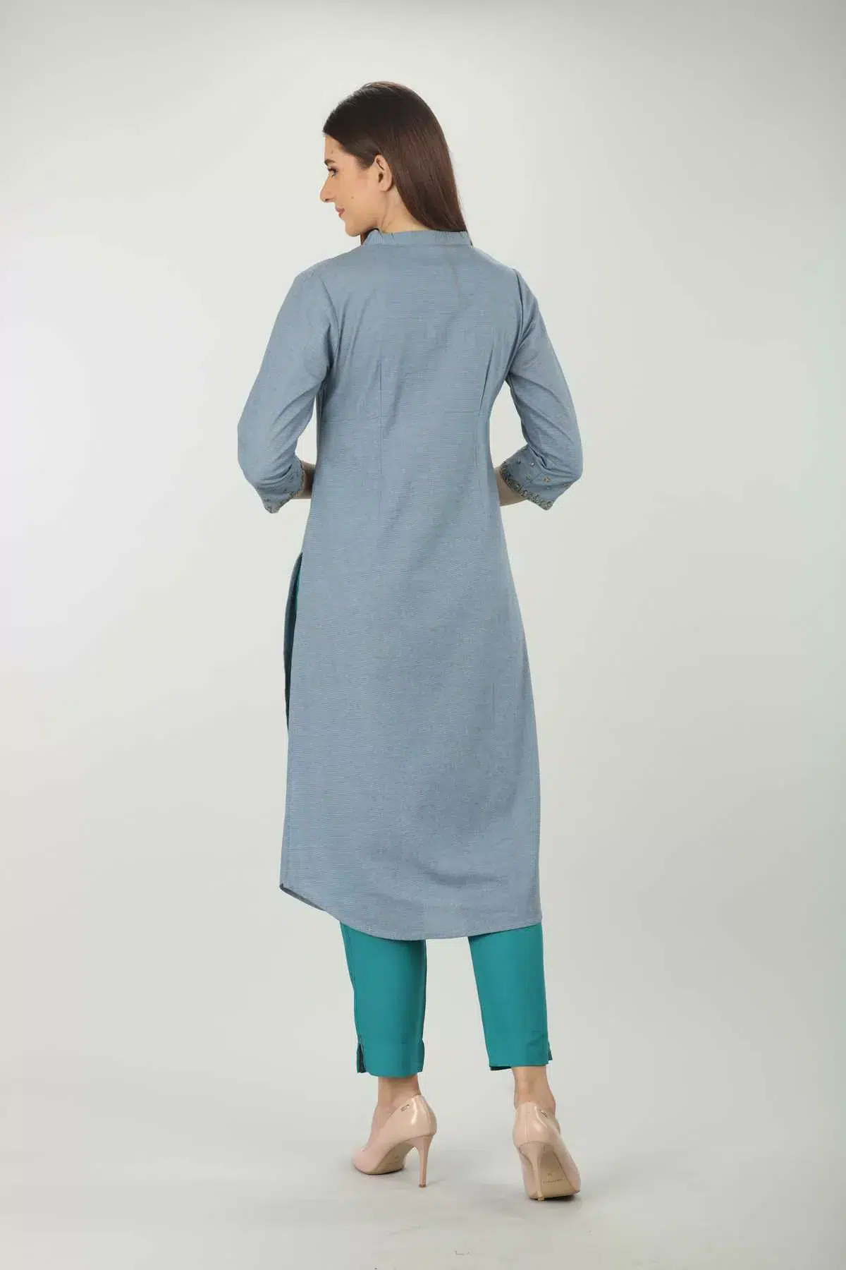 Blue Kurta For Women