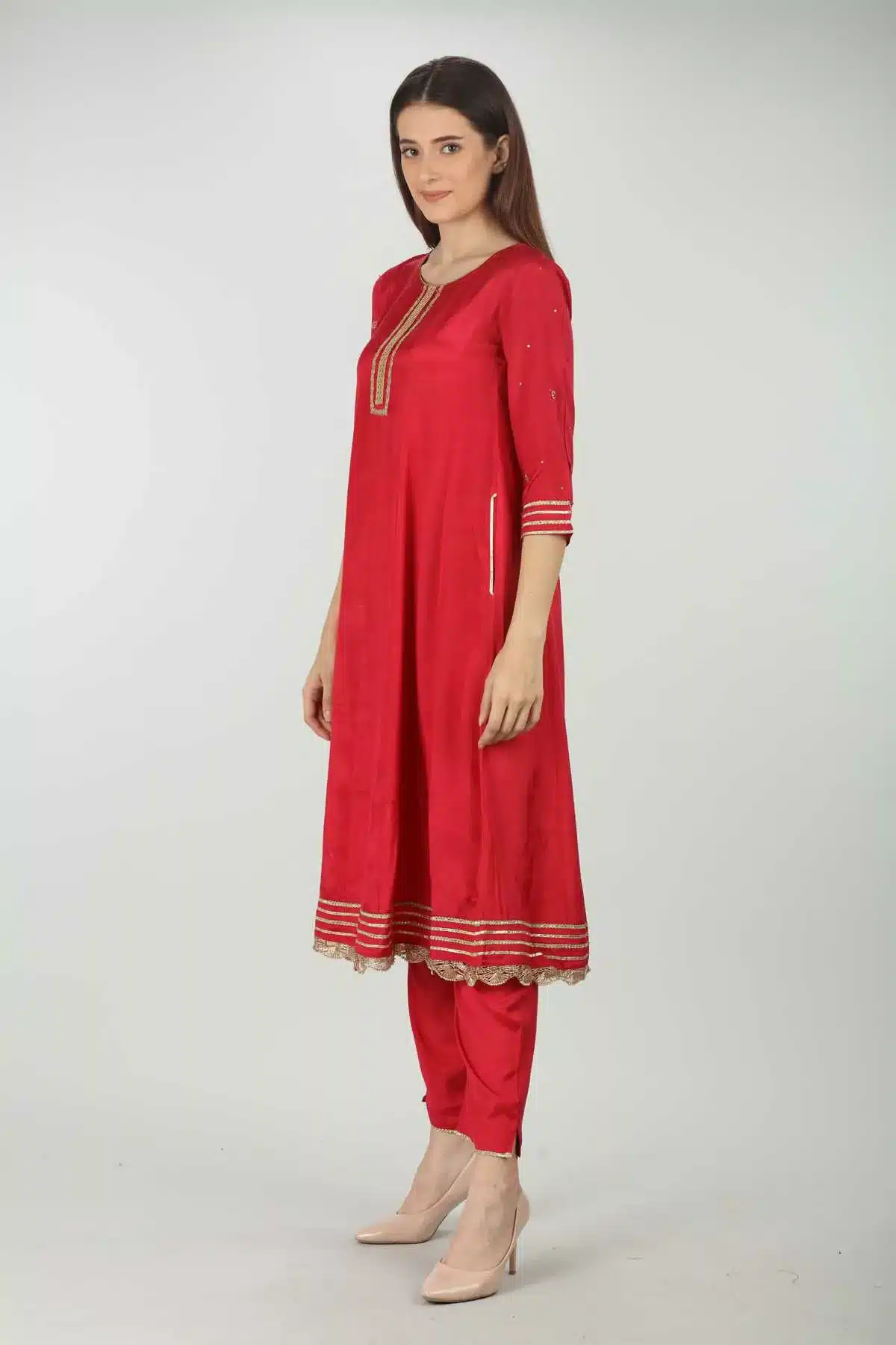 Red Kurti For Women