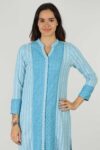 Kurti In Blue Colour For Women