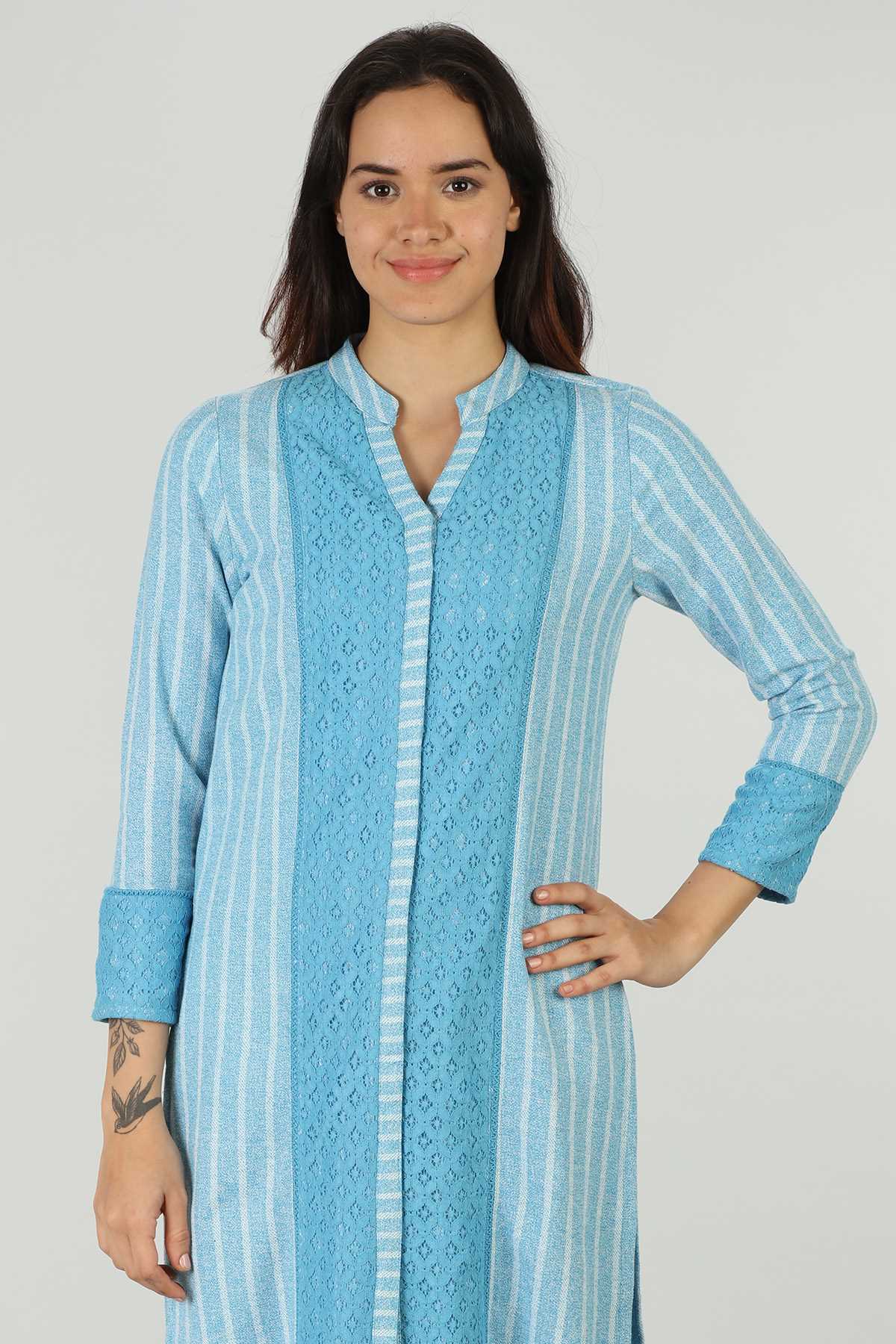 Kurti In Blue Colour For Women