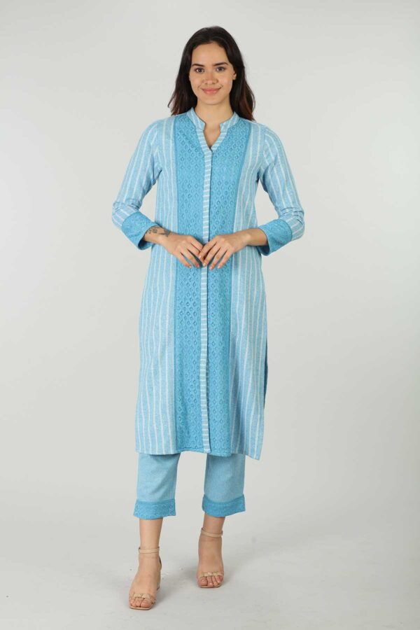 Kurti In Blue Colour For Women