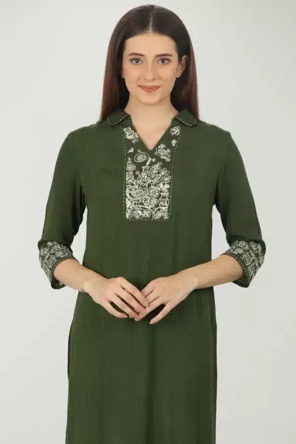 Green Kurtis For Women