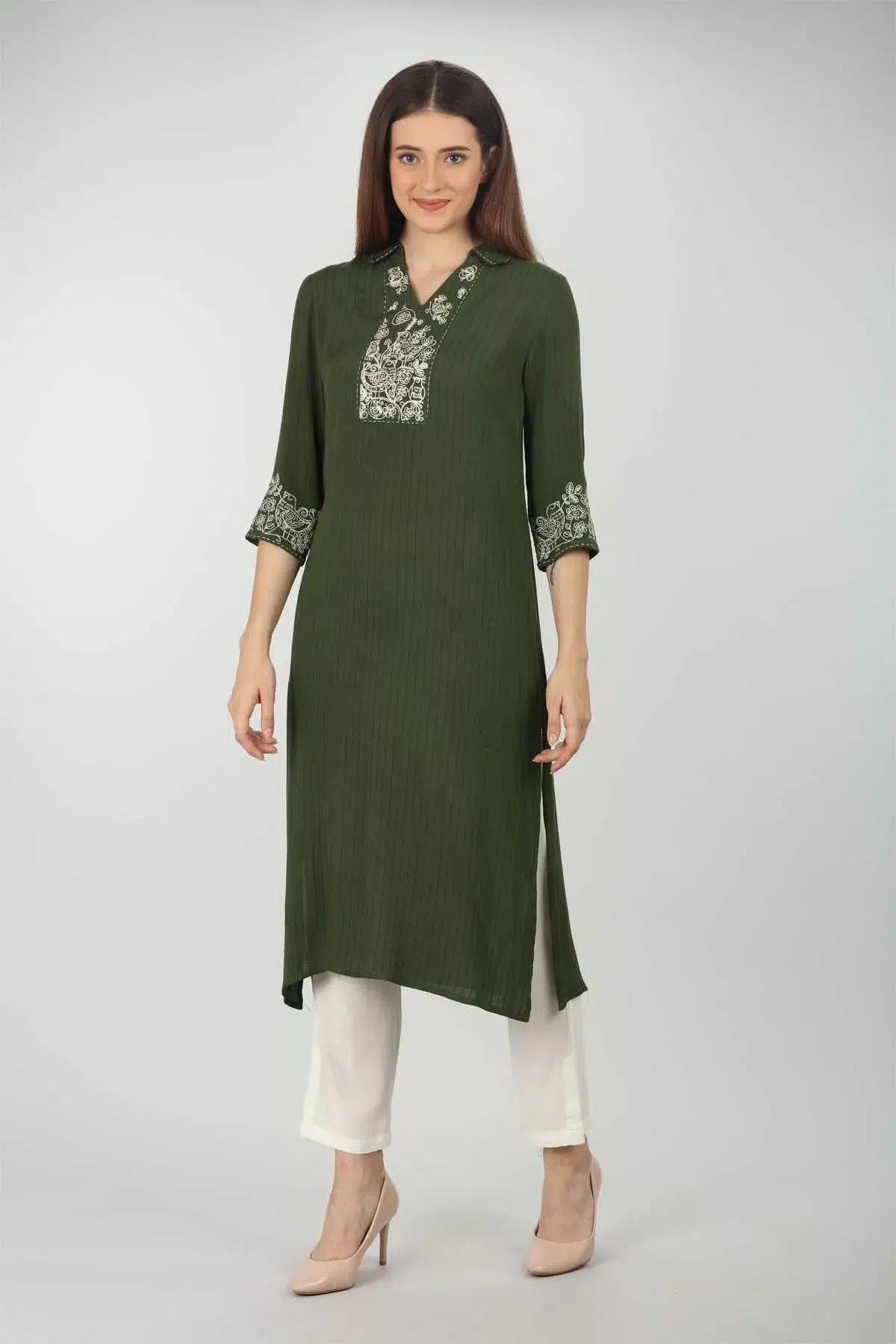 Green Kurtis For Women