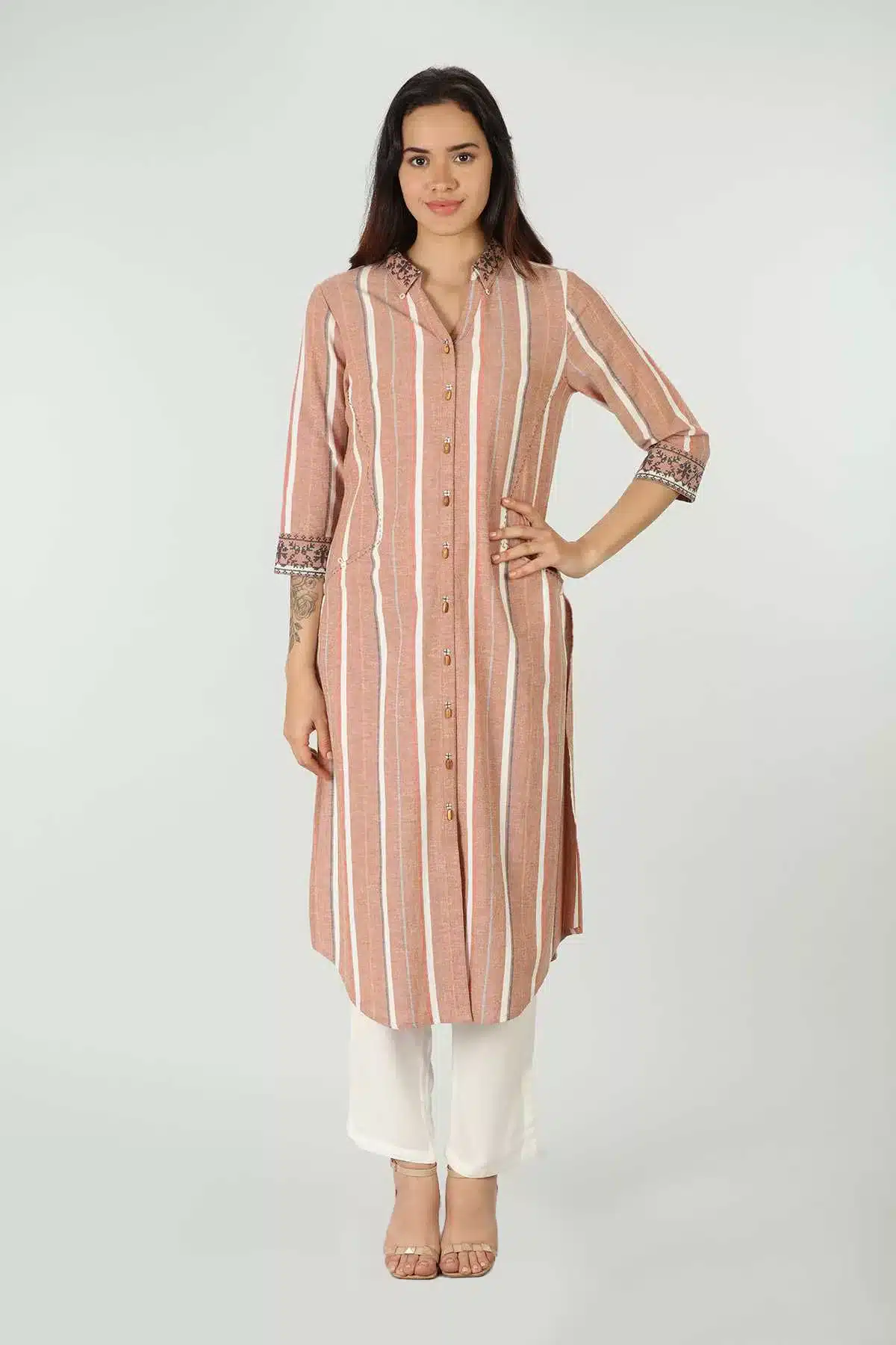 Beige Kurti Women