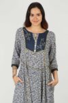 Kurti In Blue Colour For Women