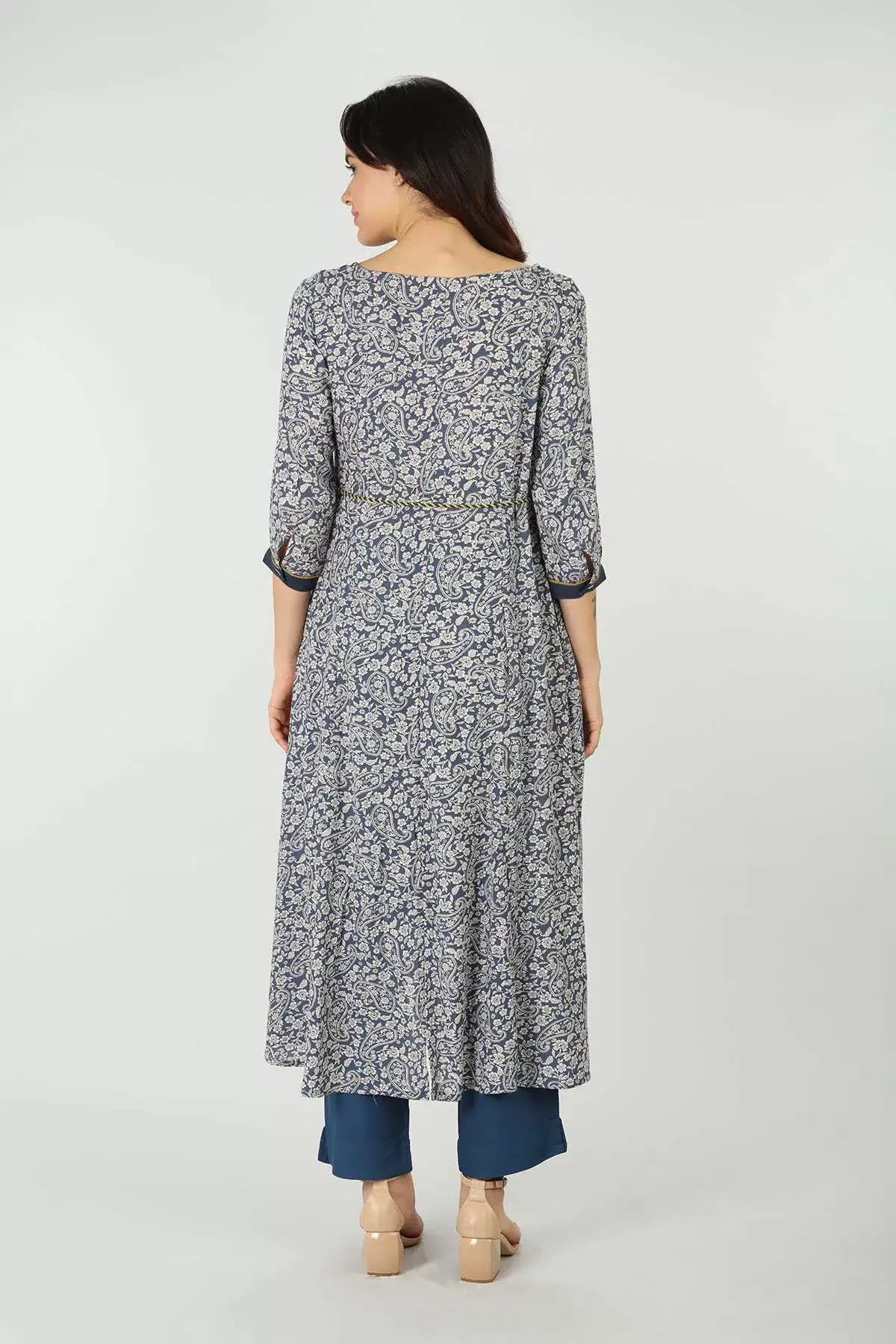 Kurti In Blue Colour For Women