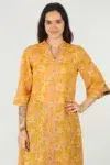Mustard Kurta Women