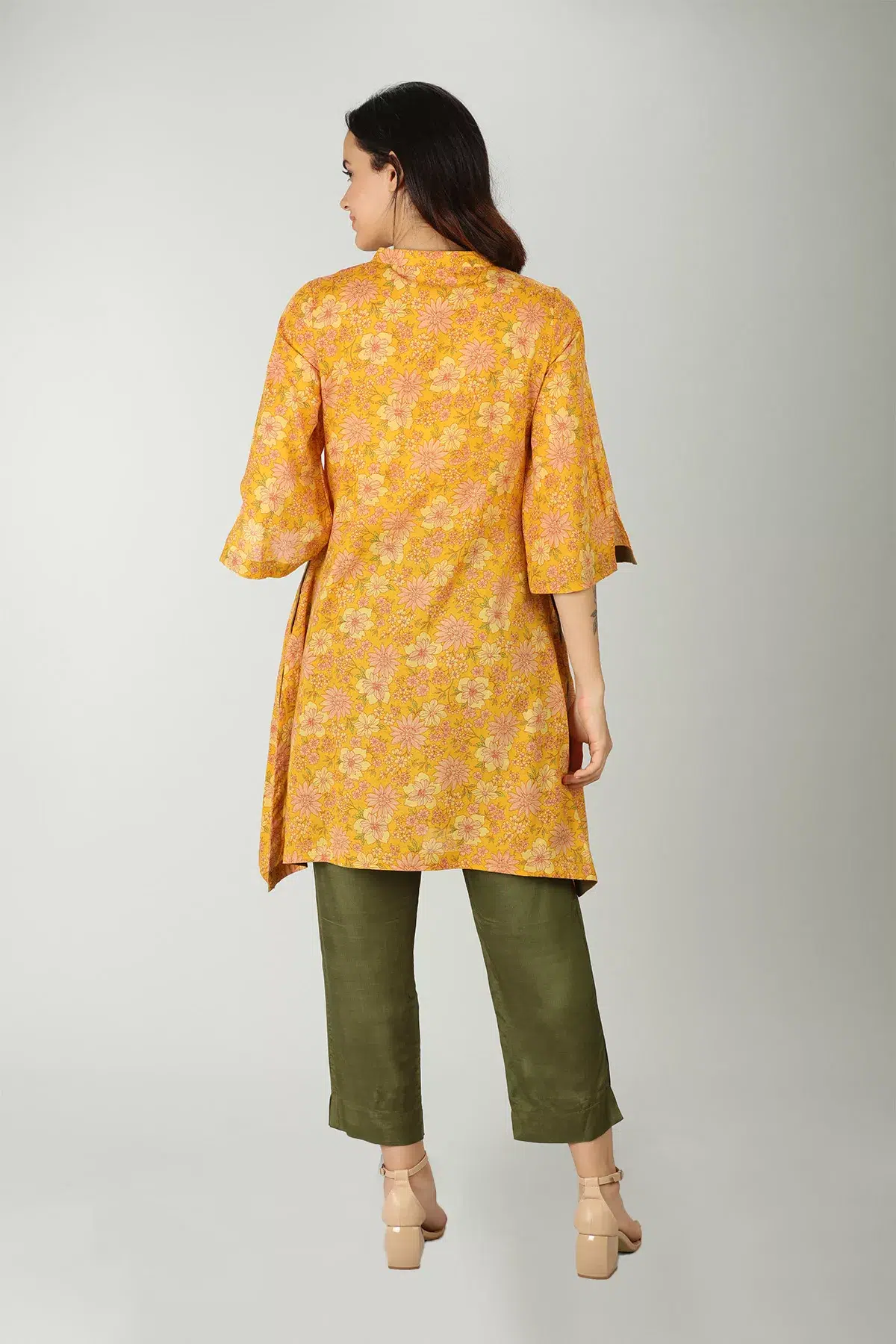 Mustard Kurta Women