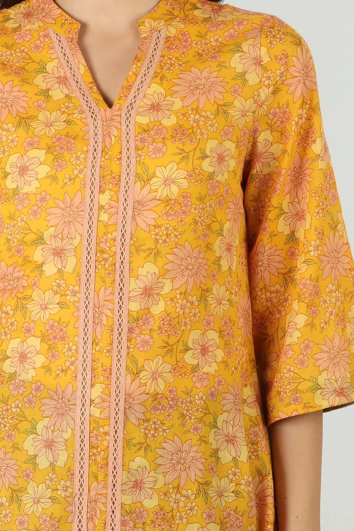 Mustard Kurta Women