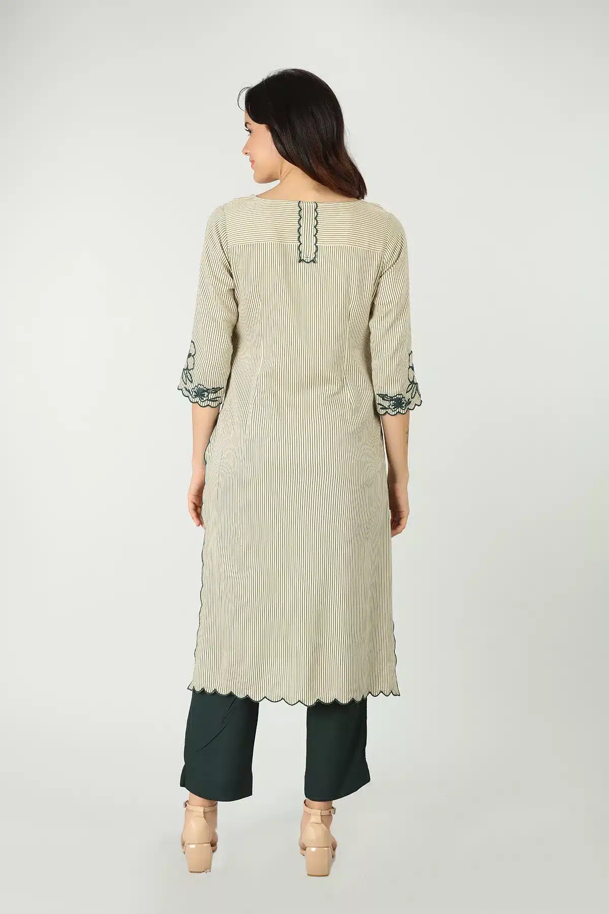 Off White Kurta For Women